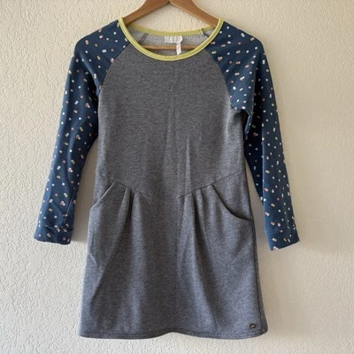 Vestido Matilda Jane 435 Weekend With You Talla Niñas 10 Gris Manga Larga Con Bolsillos Foto 1 de 4