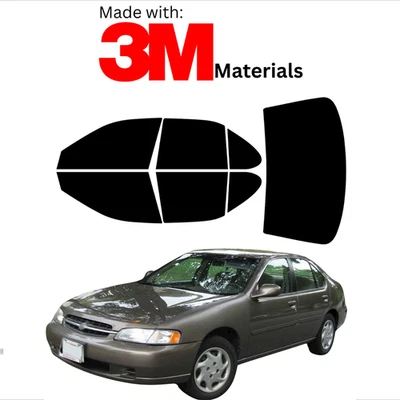 Tinte de ventana precortado para Nissan Altima Sedán 00-01 Cerámica estable hecho con 3M Foto 1 de 4