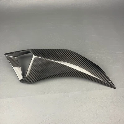 Carenado de cubierta de tubo de admisión de aire 100 % fibra de carbono para Kawasaki Z-H2 2020 + Foto 1 de 3