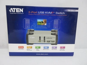 Aten CS-1732A 2-port KVMP SWITCH USB / PS2 MULTIPLATFORM - B8S2 - Afbeelding 1 van 6