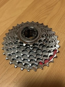 Vintage Shimano XT CS-HG90 Hyperglide 7 Speed 13-30T Cassette 90s MTB HG Retro - Picture 1 of 12