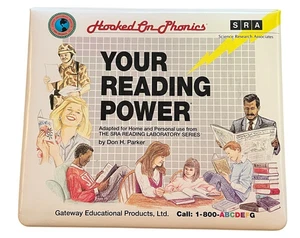 Hooked On Phonics Kassetten Your Reading Power Kit 1992 SRA Vintage Educational - Bild 1 von 8