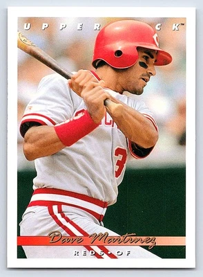 1993 Upper Deck #400 Dave Martinez Cincinnati Reds - Image 1 of 2