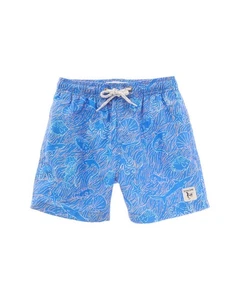 Endless Summer Volley Swim Short Blue 7 - Picture 1 of 2