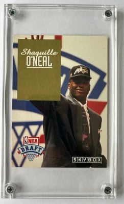 1993-94 SkyBox Draft Picks Shaquille O'Neal Rookie Card Orlando Magic #DP1 NM - Image 1 of 2