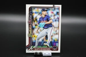 2025 Topps Series 2 Baseball AJ Smith-Shawver #674 Future Stars Atlanta Braves - Picture 1 of 2