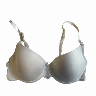 Sujetador Crema con Cierre de Gancho Talla 34C Foto 1 de 4