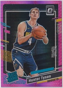 Hunter Tyson 2023-24 Panini Donruss Optic Pink Hyper Prizm Rookie #201 - Bild 1 von 2