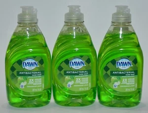 LOT OF 3 DAWN ULTRA ANTIBAC DISH WASHING LIQUID HAND SOAP WASH 7OZ APPLE BLOSSOM - Picture 1 of 4