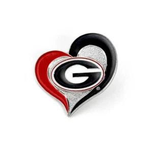GEORGIA - LOGOTIPO ESCOLAR - PIN DE SOLAPA/SOMBRERO DE CORAZÓN - TOTALMENTE NUEVO - CCP-PN-261-09 - Imagen 1 de 1