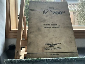 Moto Guzzi V-7 700cc Factory Service Manual - 1st Edition. - Picture 1 of 7