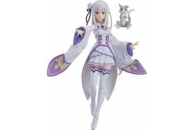 figma Re:ZERO Starting Life in Another World Emilia Max Factory Japan used~~ - Image 1 of 4