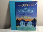 RSVP HUSBAND BIRTHDAY GREETING CARD New w/Envelope “With LOVE on your birthday