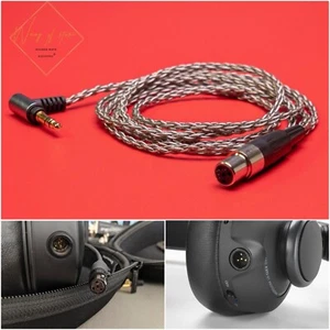4 Pin XLR Occ Hifi Audio Cable For AKG K371BT Beyerdynamic DT177X GO Headphones - Picture 1 of 15