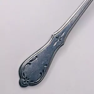 Vtg Continental Gourmet Stainless Serving Fork Etched Floral - Picture 1 of 5