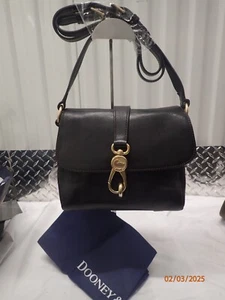 Dooney & Bourke Florentine Small Ashley Messenger Bag Black Orig $328 - Picture 1 of 20