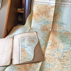 Map of Roman Britain, Ordnance Survey 1924 1st - Picture 1 of 11