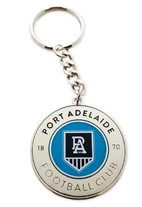 Llavero de cerámica con estampado de aleación de zinc redondo logotipo oficial de la AFL Port Adelaide Power - Imagen 1 de 1