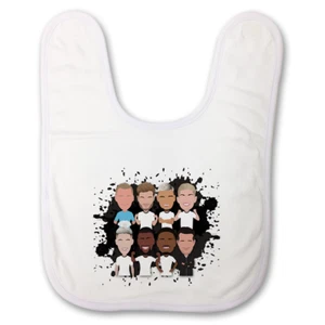 Fulham 2024-25 Vector Heroes Baby Lätzchen Stoff Hütten Fans Geschenk - Bild 1 von 1