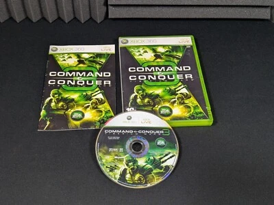 Command & Conquer 3: Tiberium Wars (Microsoft Xbox 360, 2007) + Manual - Image 1 of 4