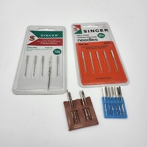 Vintage Sewing Machine Needles Singer and Unknown size 14 16 style 2021