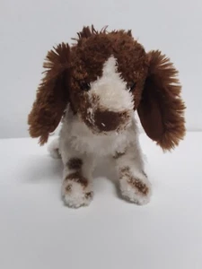 Douglas Cuddle Toys peluche marrone bianco imbottito animale Springer Spaniel cane 9 pollici - Foto 1 di 5