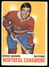 1970-71 O PEE CHEE Serge Savard Montreal Canadiens #51
