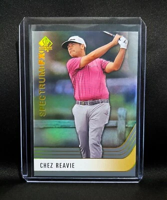 2021 SP Authentic CHEZ REAVIE Spectrum FX Gold Bounty #S-3 Unscratched - Image 1 of 2