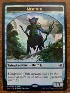 Magic The Gathering Ixalan FNM Promo: Merfolk/Treasure Foil Token (Nrmt) - Imagen 1 de 2