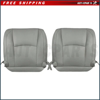 Cubierta de asiento de cuero gris inferior para conductor y pasajero Lexus RX330 RX400 04-09 Foto 1 de 4