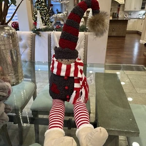 Cuscino natalizio fienile ceramica peluche ELF extra large 41" decorazione natalizia NUOVO SIGILLATO - Foto 1 di 5