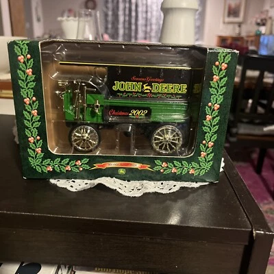 2002 Christmas NOS ERTL 1/25 Scale John Deere 1904 Knox Delivery Wagon  - Image 1 of 3
