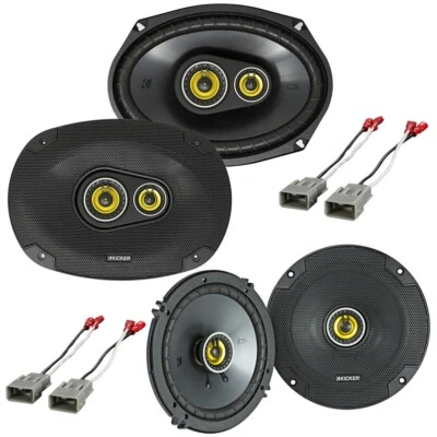 1986-1997 Honda Accord sem pacote de substituição de alto-falante Bose Kicker de fábrica - Imagem 1 de 4