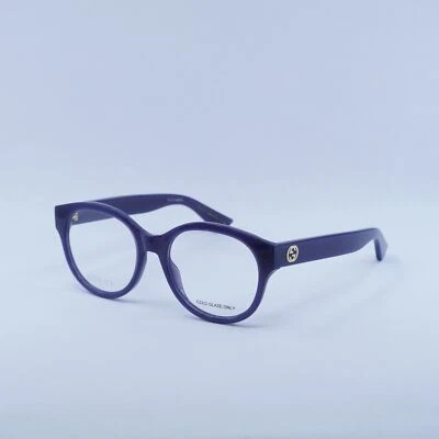 Óculos GUCCI GG1580O 003 azul opala violeta 53mm novo autêntico - Imagem 1 de 4