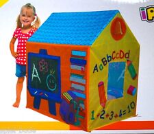 Spielzelt Zelt Kinderzelt Hauszelt Haus ABC Schule 95 x 72 x 102 InnenAußen