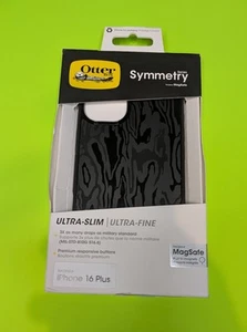 coque otterbox symétrie magsafe - apple iphone 16 plus (écorce épicéa/noir) - Photo 1 sur 6