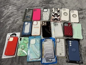 Phone Cases 18 Pc New - Picture 1 of 7