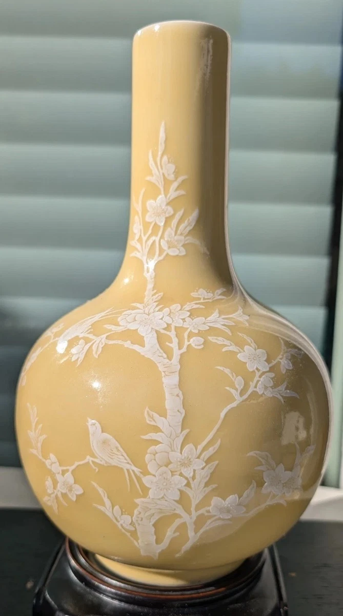 白色中国古董花瓶| eBay