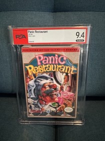 NES Panic Restaurant BRAND NEW PSA 9.4 A+ Factory Sealed RAREST Nintendo GRAIL!