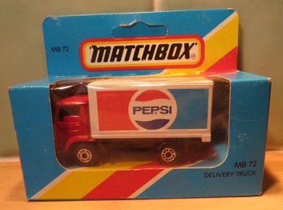 Matchbox - MB 72 - DELIVERY TRUCK - PEPSI - Image 1 of 4