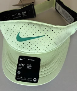 Nike DriFit Court Advantage Ace Visor Hat S/M Tennis FB6443-701 Mens Womens RARE - Picture 1 of 9