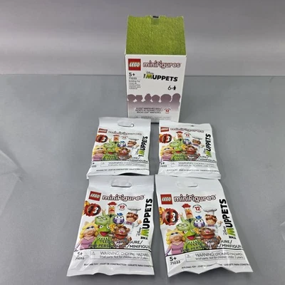 LEGO LOS MUPPETS Minifiguras Coleccionables Bolso Ciego 71033 LOTE DE 4 SELLADOS NUEVOS Foto 1 de 4