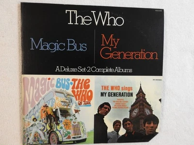 The Who "Magic Bus / My Generation" Pristine NEVER PLAYED 1974 2 Vinyl Set! - Image 1 of 4