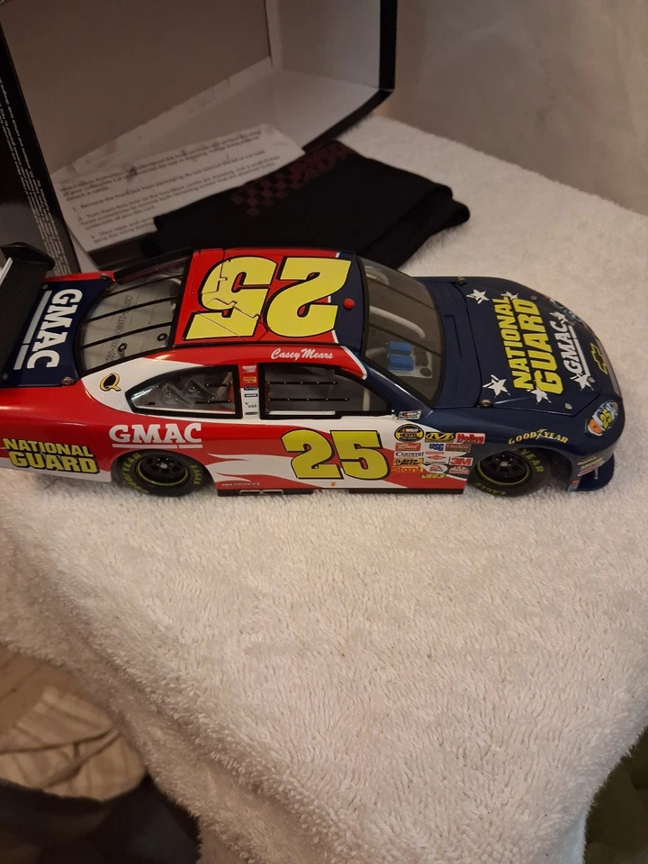 Casey Mears National Guard 2007 #25 1 24 acción diecast Foto 1 de 4