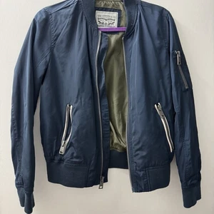 Levi’s Damen Fliegerjacke Blau Gr. Small - Bild 1 von 6
