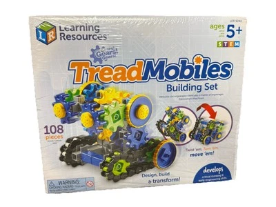 Juego de construcción STEM 108 piezas engranajes trodaderas juguete de ingeniería para niños Foto 1 de 4