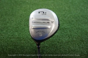 Lh Nicklaus N1 Pro 19* Stainless 5 Wood Graphite Stiff Flex 73809 Used Golf E12 - Picture 1 of 4