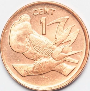 Kiribati 1 cent 1992 Christmas Frigate Bird UNC (#5938) - Picture 1 of 2