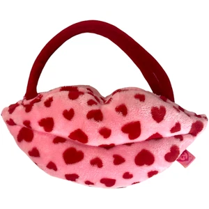 Ty Beanie Babies Smooches Handbag Purse Pink Red Hearts Pinky's Valentine 2005 - Picture 1 of 5
