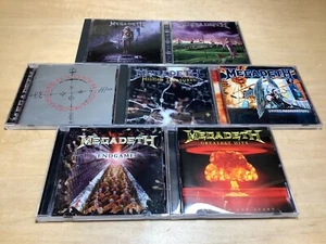 MEGADETH 7 CD - Countdown - Youth - Cryptic - Hidden - United - Endgame - Greats - Picture 1 of 5